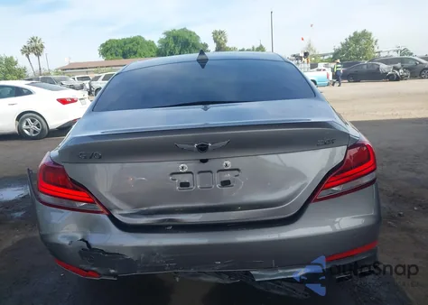 2021 Genesis G70 2.0T Rwd from USA, damaged, VIN KMTG34LA1MU070639